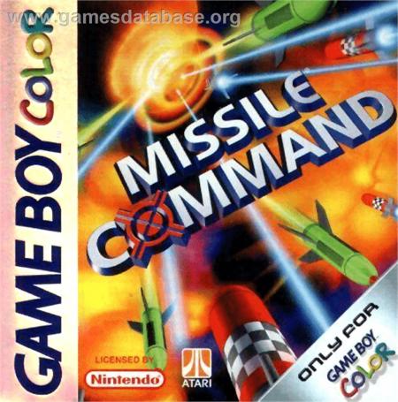 Cover Missile Command for Game Boy Color